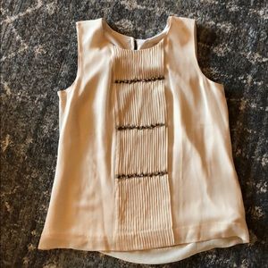 J Crew sleeveless blouse